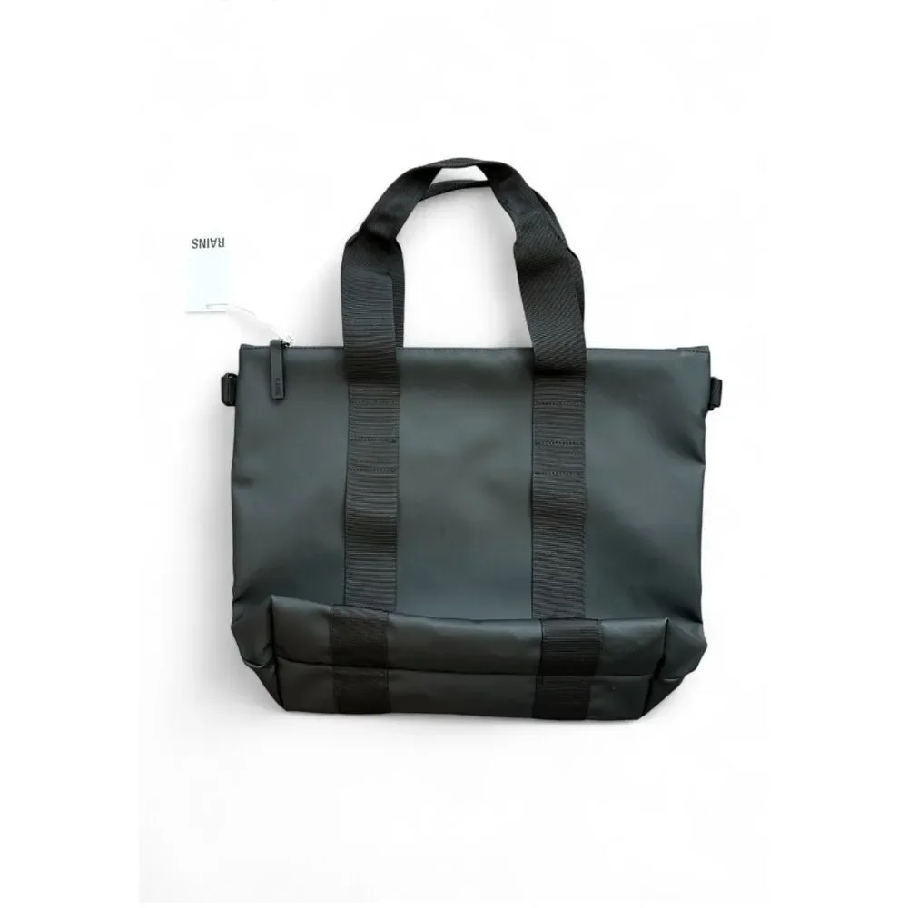 Rains Tote Bag Mini Waterproof Black NWT